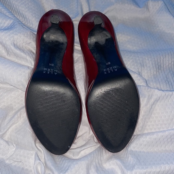 Alex Marie red high heels - Picture 4 of 4